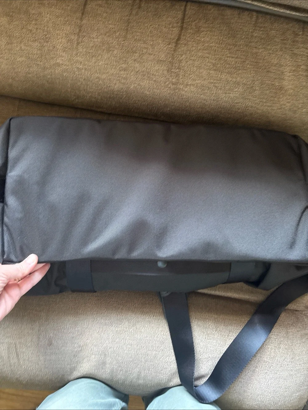 TUMI Travel Satchel Double Ballistic Duffle Bag Nylon Black 22249DE Subaru X New